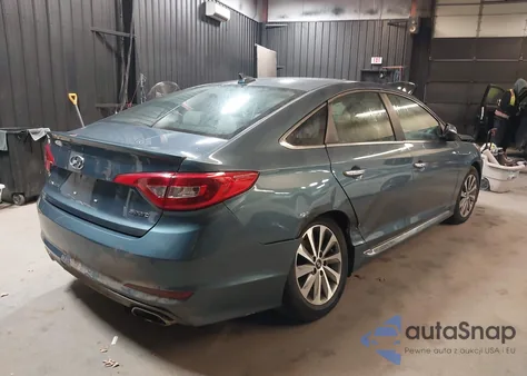 2016 Hyundai Sonata Sport из США, поврежденный, VIN 5NPE34AF1GH357661